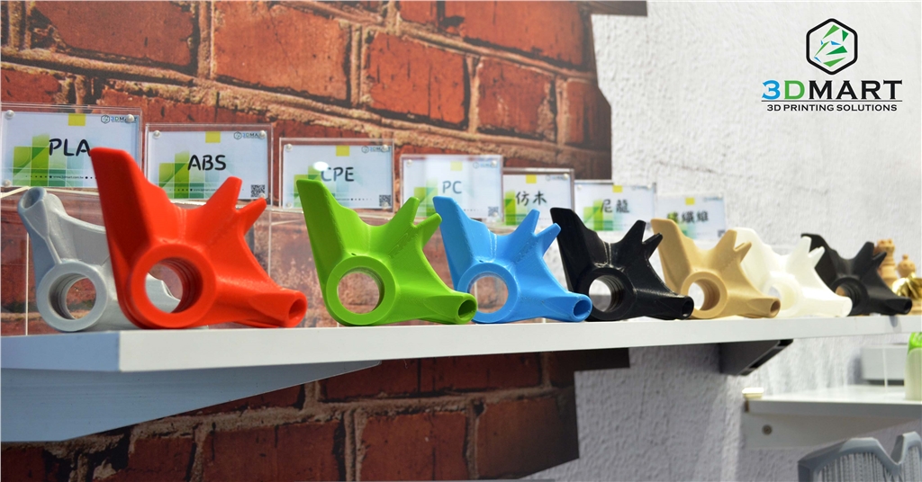 3DMART in 2017 Computex 展覽期間 Ultimaker 可用多種材料