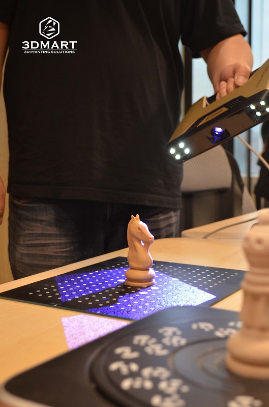 3DMART - 3D掃描器測試 EinScan 3D 掃描中