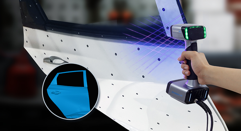 SHINING 3D - EinScan HX scanner using handheld