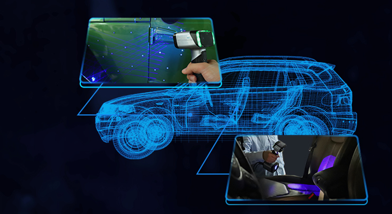 SHINING 3D - EinScan HX scanner using handheld