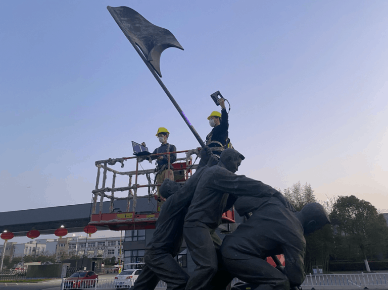 SHINING 3D Power Battery Pack (For EinScan Pro) Using