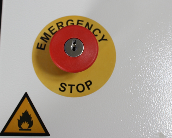 Thunder Nova-63 Laser Cutter Emergency Stop