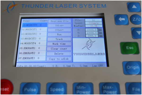 Thunder Nova-63 Laser Cutter Large Buffer Memory
