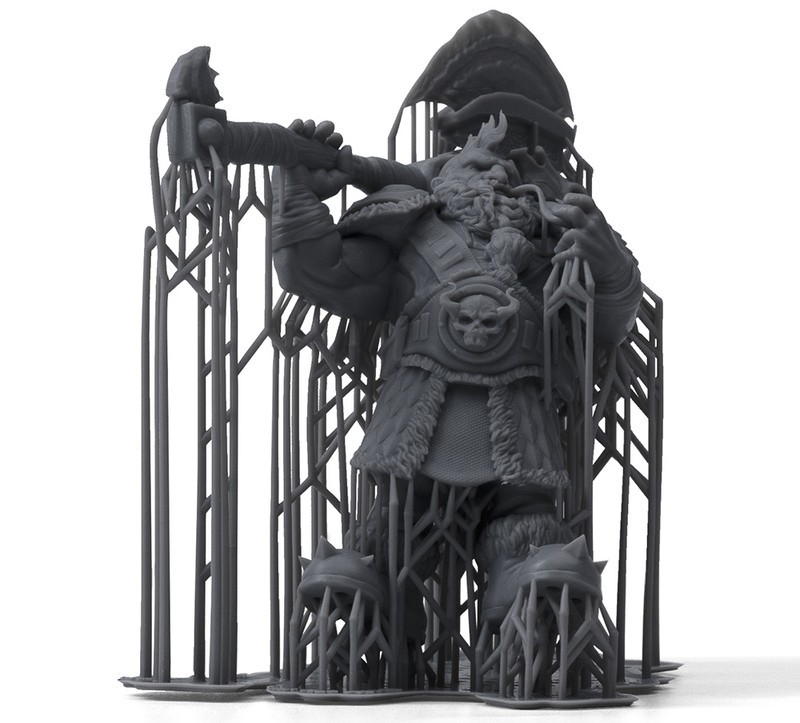 Phrozen Aqua Gray 4K Resin Samples