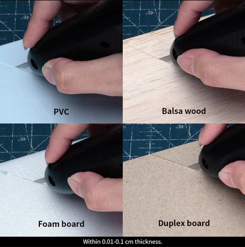 Phrozen Sonic Saber can cut various materials