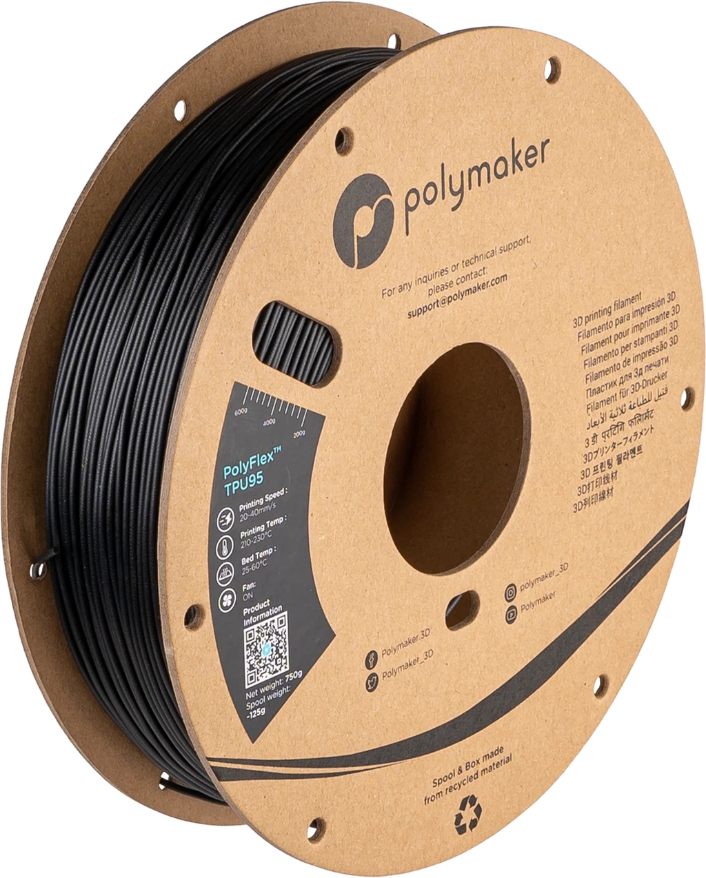 PolyFlex? TPU95 Series - Black PolyFlex? TPU95 Series - Black