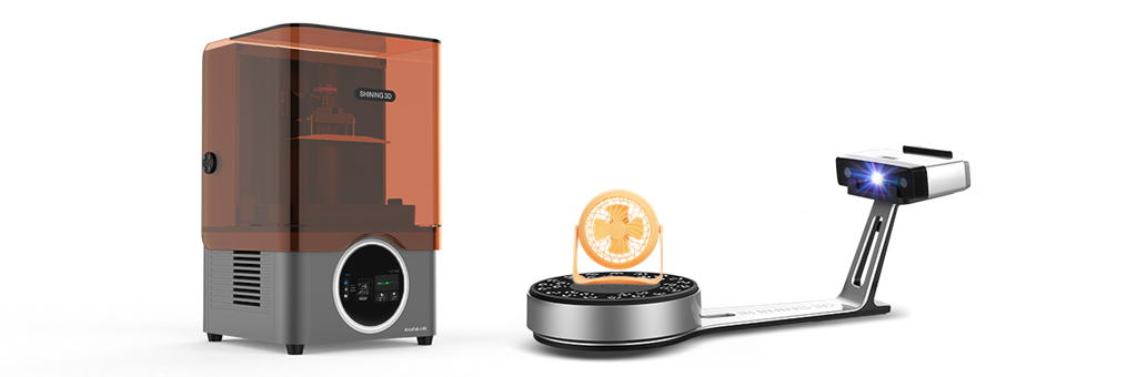 Shining EinScan-SP V2 3D Scanner is compatible with any 3D Printers