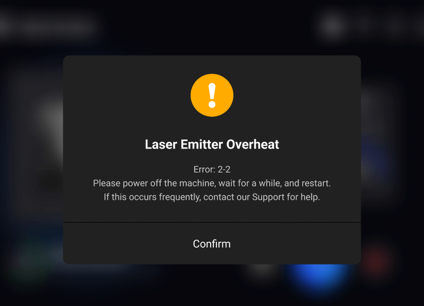 Overheat Protection of Snapmaker 20W & 40W Laser Module