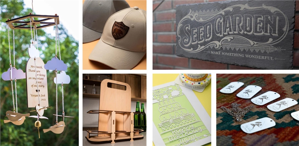 Snapmaker 20W & 40W Laser Module samples