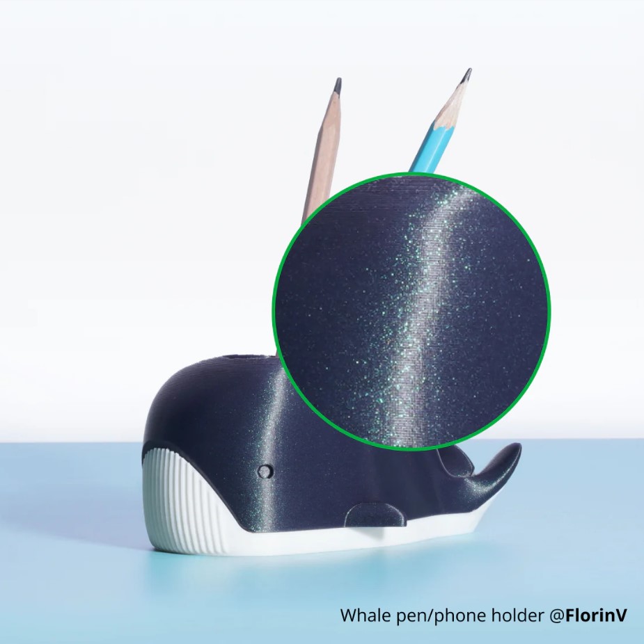 Bambu Lab PLA Galaxy create unique light effects