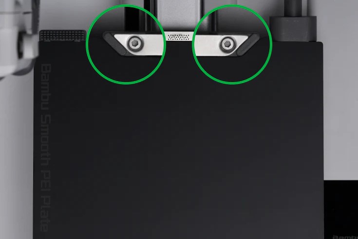 Bambu Smooth PEI Plate -Installation Step 1 for A1 Mini