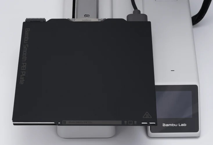 Bambu Smooth PEI Plate -Installation Step 2 for A1 Mini