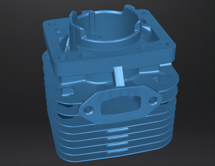 OptimScan-5M Plus 掃描氣缸的成果 OptimScan-5M Plus 掃描氣缸的成果