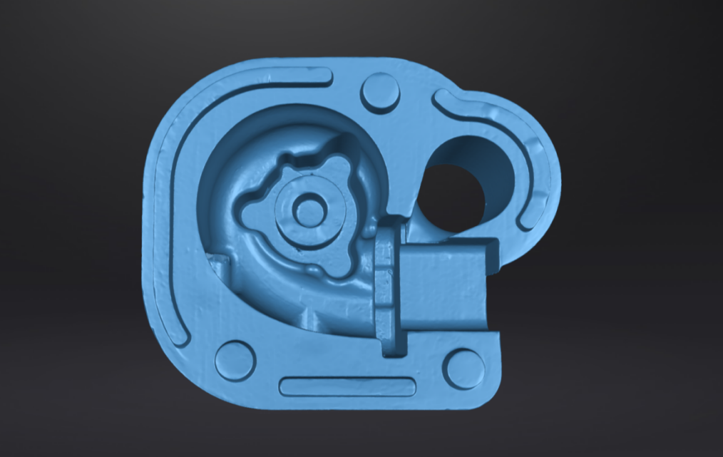 FreeScan 系列建立的三個 3D 模型之一 FreeScan 系列建立的三個 3D 模型之一