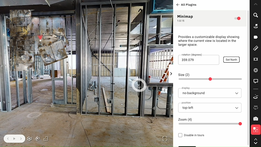 Matterport 新插件:小地圖功能展示 Matterport 新插件:小地圖功能展示