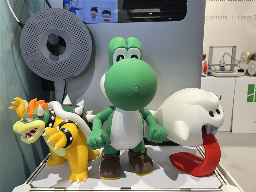 精美的3D打印手辦