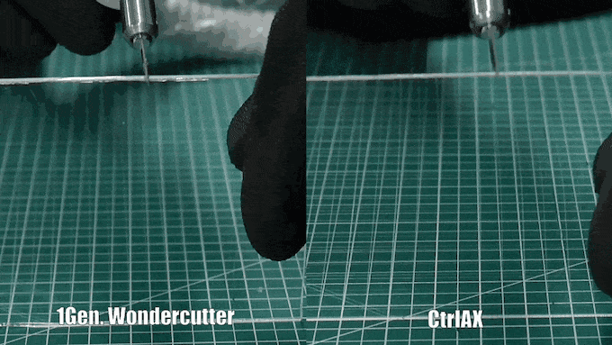 Power Test of CtrlAX  Ultrasonic Cutter