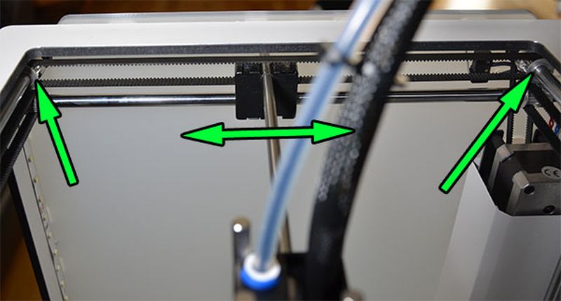 ultimaker , 3D printer, FDM, FFF, 3D列印機(jī), 3D印表機(jī),Misaligne axes4 ultimaker移動(dòng)軸偏移, XY軸未對(duì)齊, Misaligned axes, xy軸未垂直, 調(diào)整xy軸