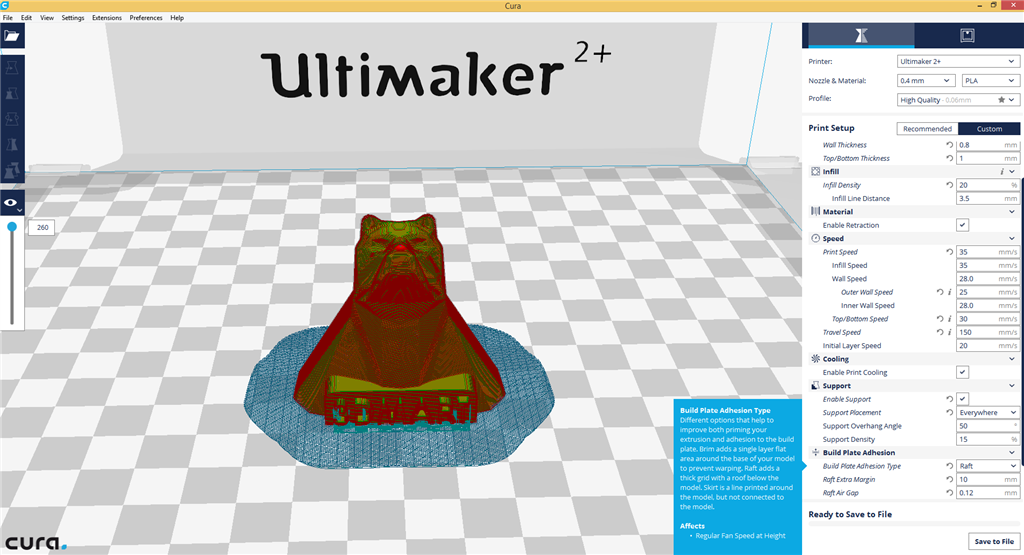 cura 2.1 raft cura 2.1 raft