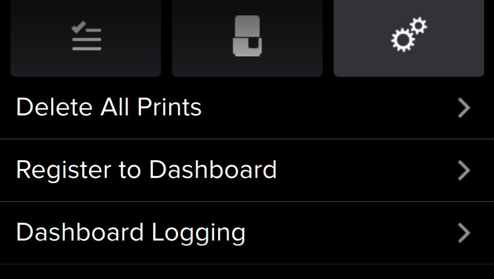 Formlabs - Form2 SLA 光固化3D列印機 3DMART 登錄dashboard