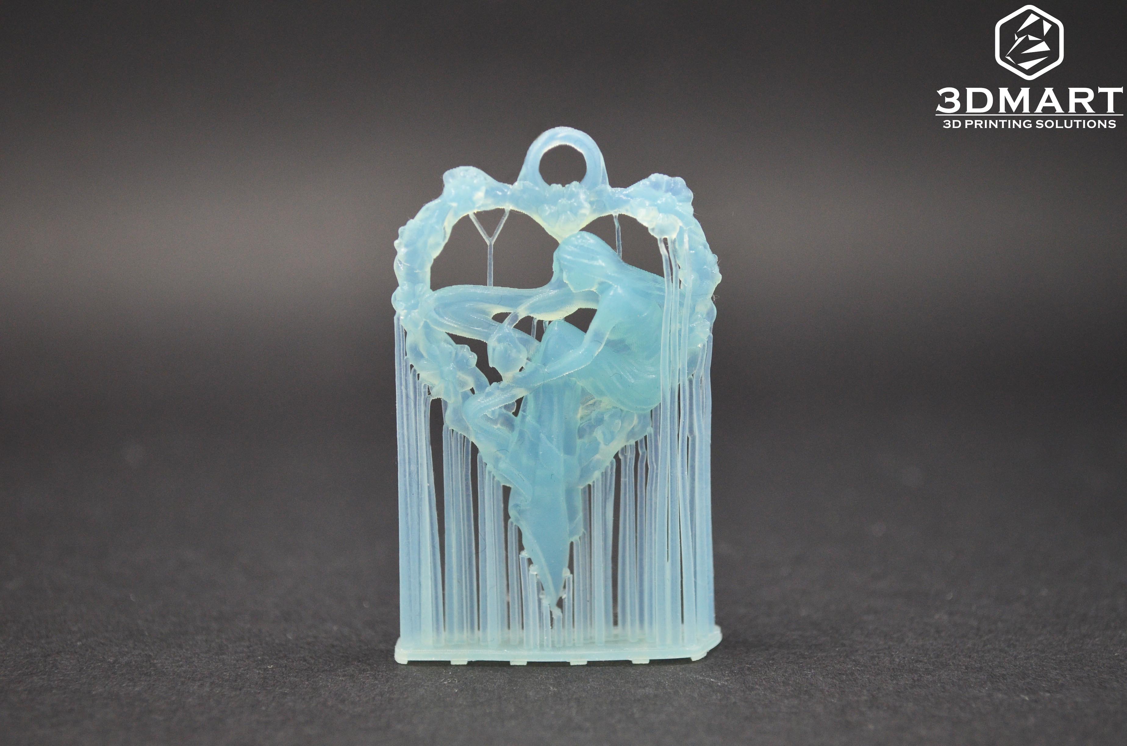 DWS XFAB SLA光固化3D列印機 女神項鍊墜子