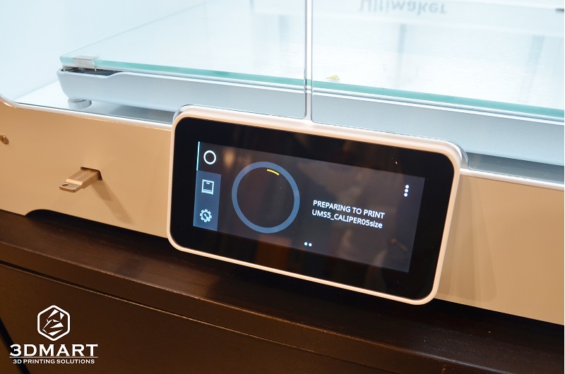 開始3D列印的進度條