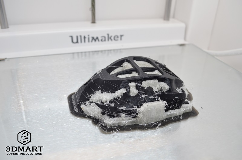 3D列印完成的煞車卡箝