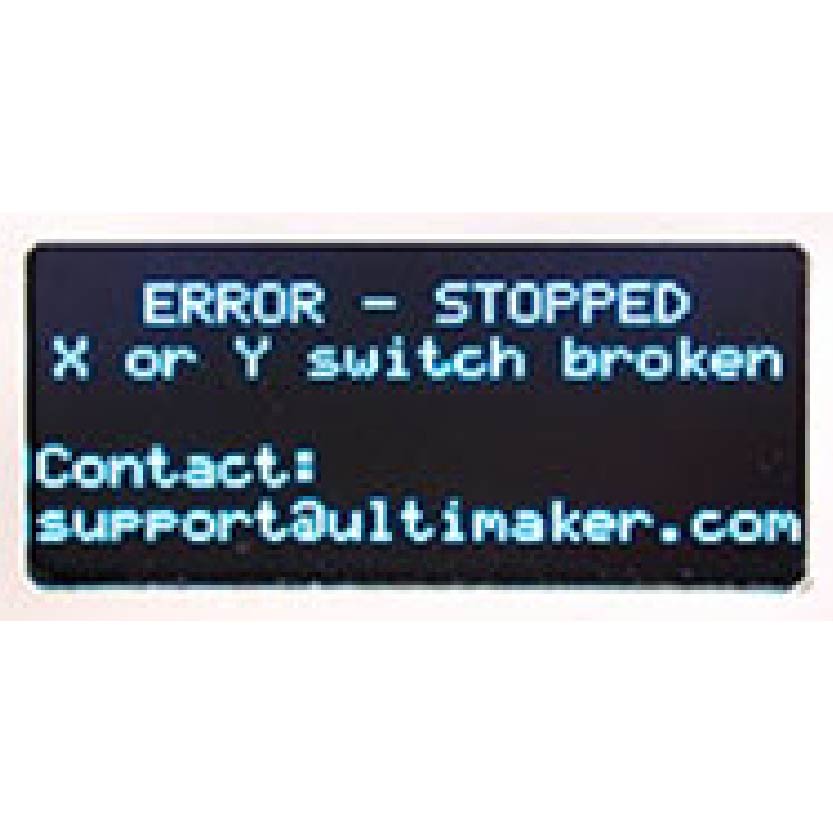X or Y Switch broken X or Y Switch broken
