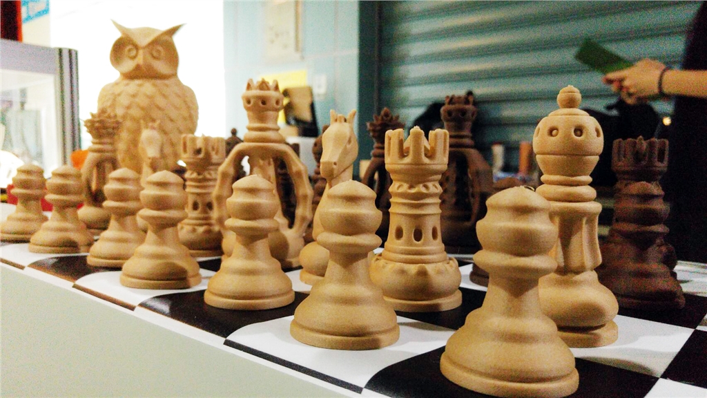 MakerFaire Taipei仿木材料