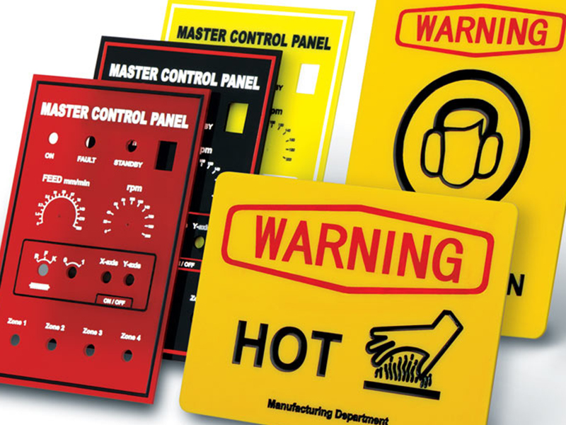 Decorator Engraver DE 3 5 sign engraved