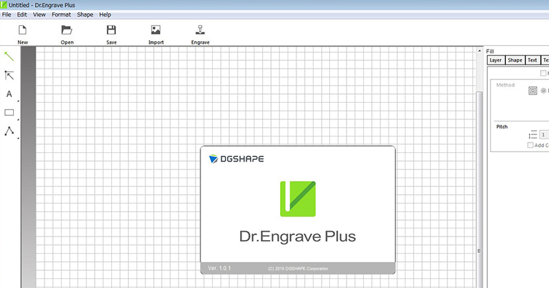 Decorator Engraver DE 3 software back ground