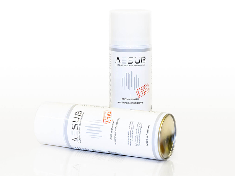 AESUB Titanium dioxide free Scanning Powder White