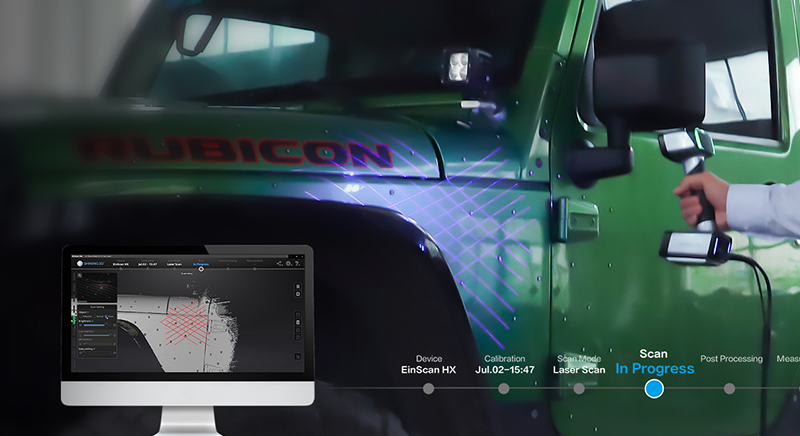 SHINING 3D - EinScan HX scanner Sample