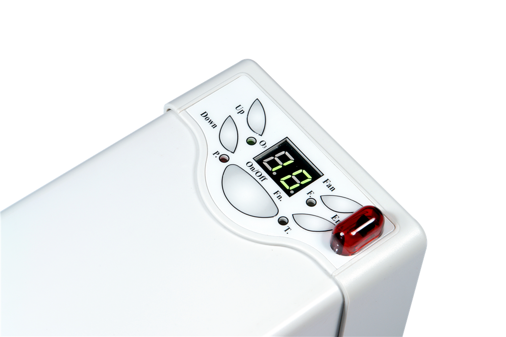 TIN XT-1000 Ozone Sterilizer Control panel close