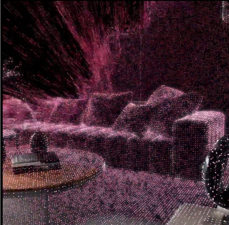 Matterport Pro3 3D環(huán)景掃描器的點(diǎn)雲(yún)(Point cloud)