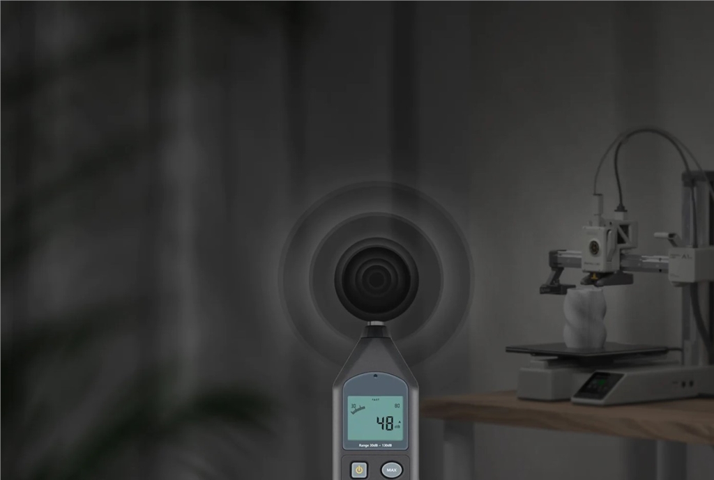 拓竹Bambu Lab A1 Mini 3D列印機有馬達主動降噪技術