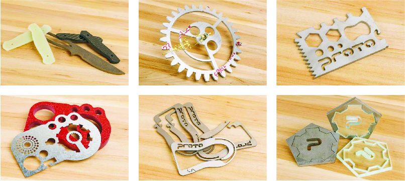 Omax ProtoMAX 水刀切割機樣板