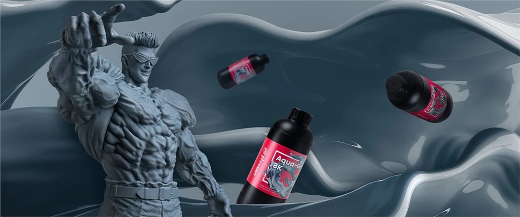 Phrozen 湖水8K模型樹(shù)脂-湖水灰 (1kg)成品