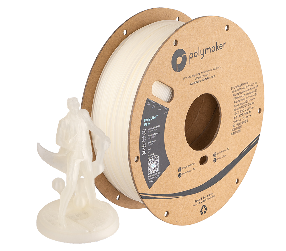 Polylite PLA 系列 - 白色列印成品