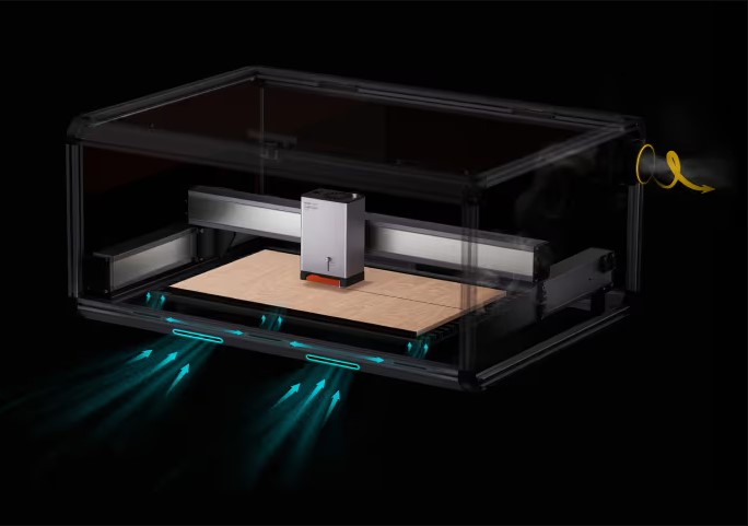 Snapmaker ray 有防塵功能