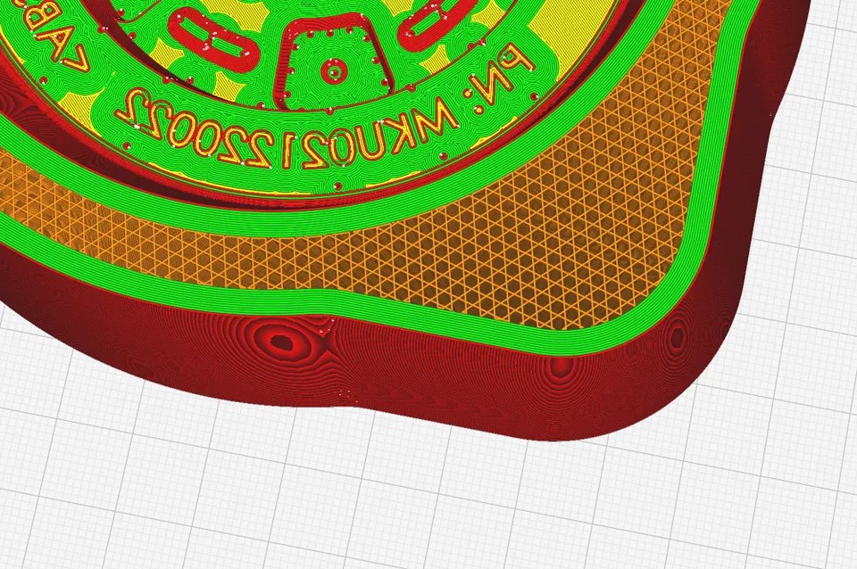 UltiMaker Cura：填充密度預覽