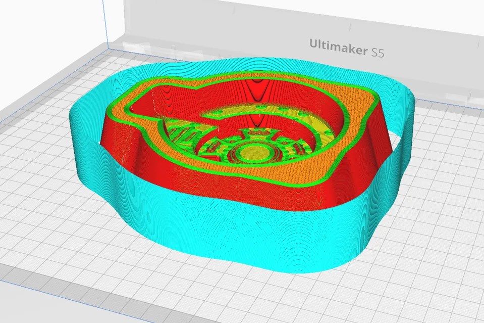 ?UltiMaker Cura:草稿牆預覽 ?UltiMaker Cura:草稿牆預覽