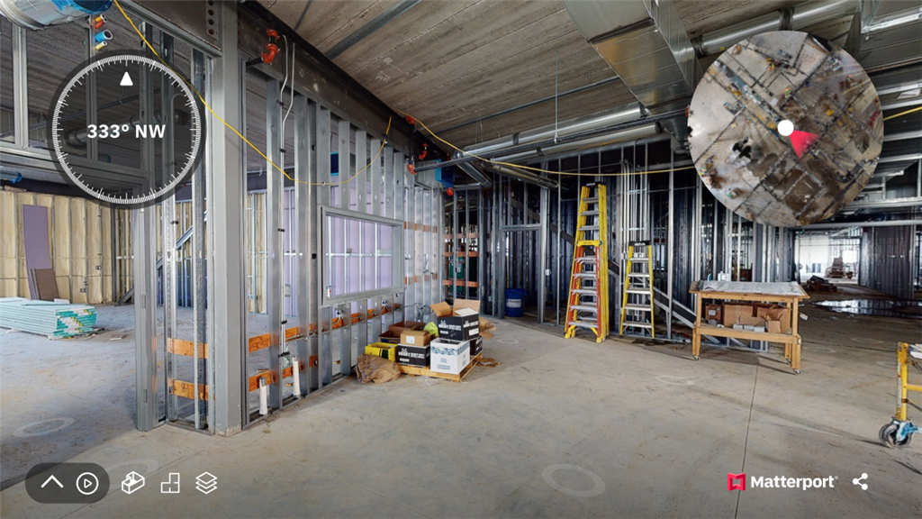 Matterport 新插件:指南針和小地圖一同使用的功能展示 Matterport 新插件:指南針和小地圖一同使用的功能展示