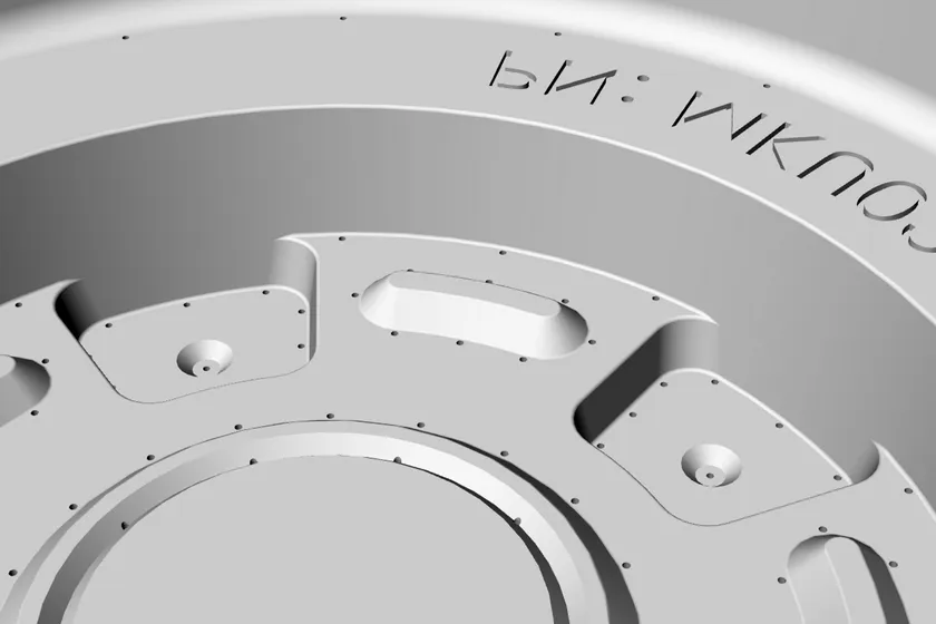 在汽車零部件模板上的通風孔位置