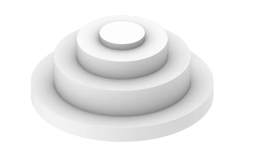 與Mayku Multiplier兼容的最大模板體積(直徑400mm)