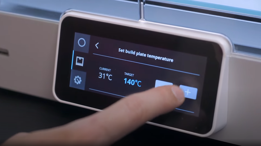 UltiMaker S3、S5 和 S7 的列印床溫度可達到驚人的 140°C