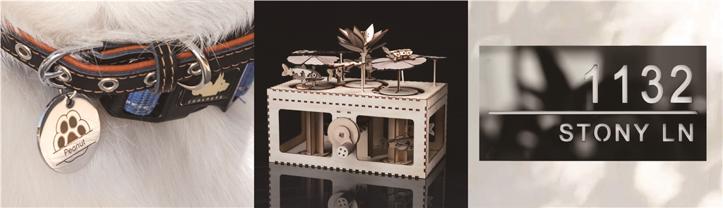 H2D Laser engraving作品