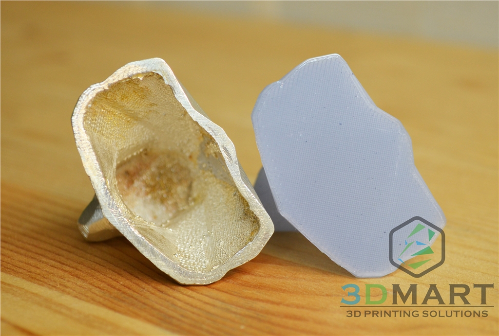 Ultimaker 3D列印 FDM Formfutura moldlay 脫蠟鑄造 純銀