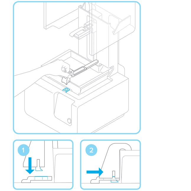 Formlabs - Form2 SLA 光固化3D列印機 3DMART 安裝樹脂刮器