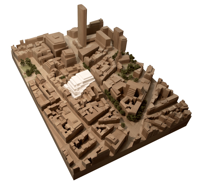 3D列印 Ilona Rose House 與它的周圍環境